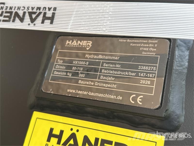 Haener HX1000S Marteau Hydraulique (Non Utilise) H Čekići