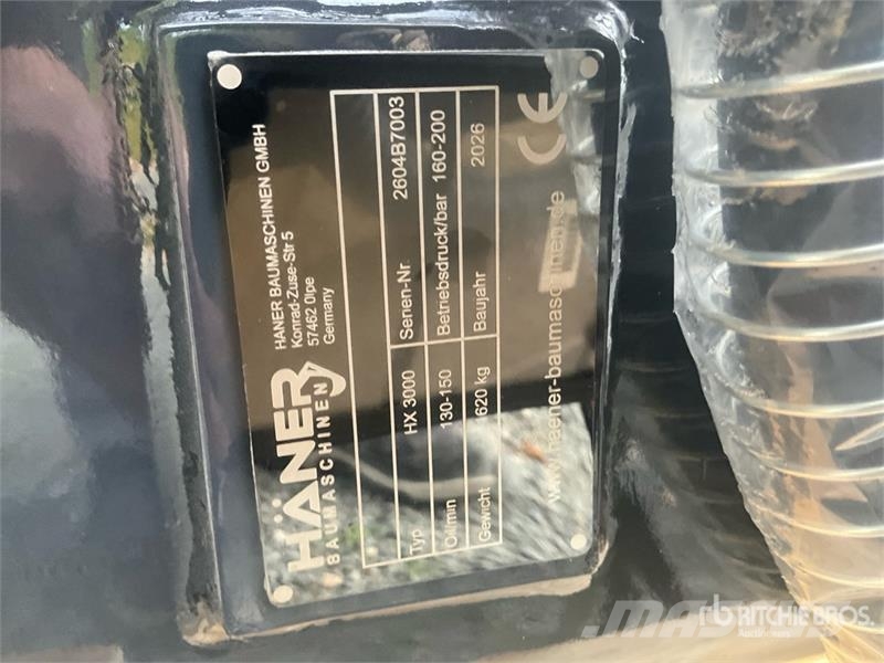 Haener HX3000 Hydraulic Breaker (Unused) Kladiva