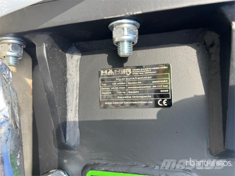 Haener HX300SA Hydraulic Breaker (Unused) Marteau hydraulique