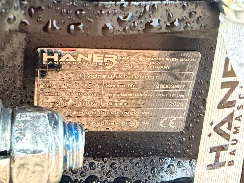 Haener HX500SA Hydraulic Breaker (Unused) Bourací kladiva / Sbíječky