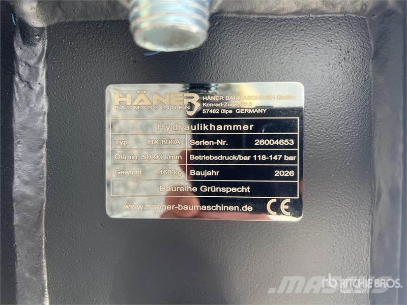 Haener HX800A Hydraulic Breaker (Unused) 破碎锤