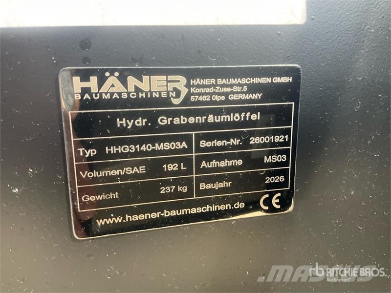  Haener Package Excavator Bucket (Unused) Ковши