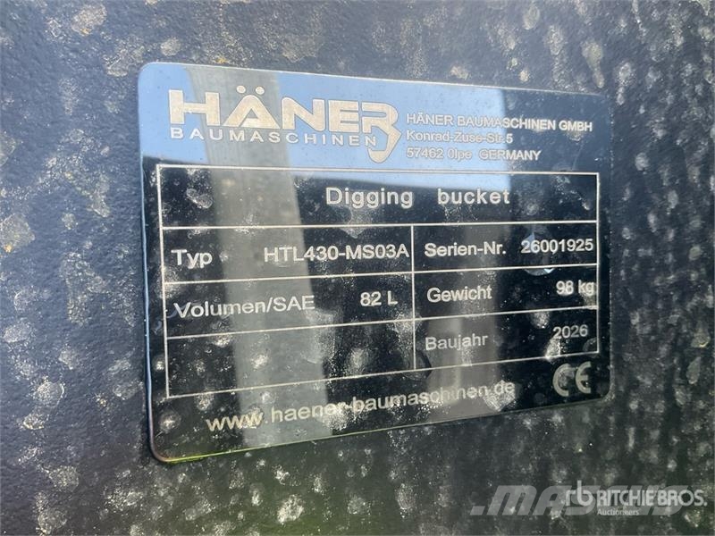  Haener Package Excavator Bucket (Unused) دلاء