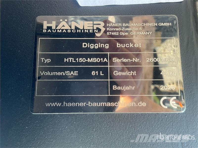  Haener Package Excavator Bucket (Unused) دلاء
