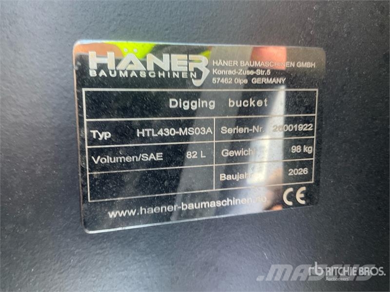  Haener Package Excavator Bucket (Unused) Ковши
