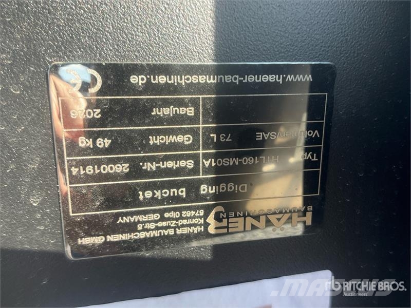 Haener Package Excavator Bucket (Unused) Ковши
