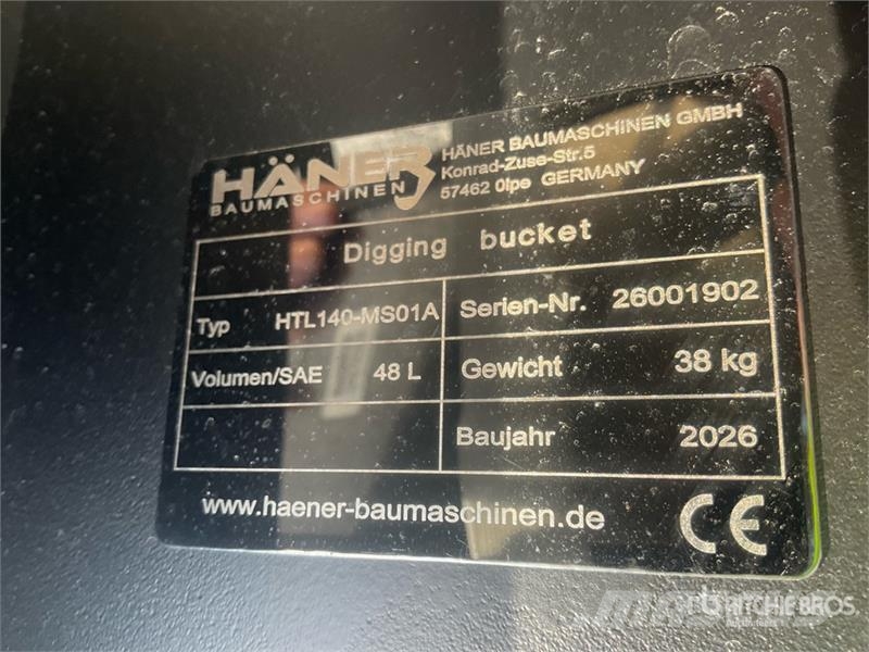 Haener Package Excavator Bucket (Unused) Kašike / Korpe