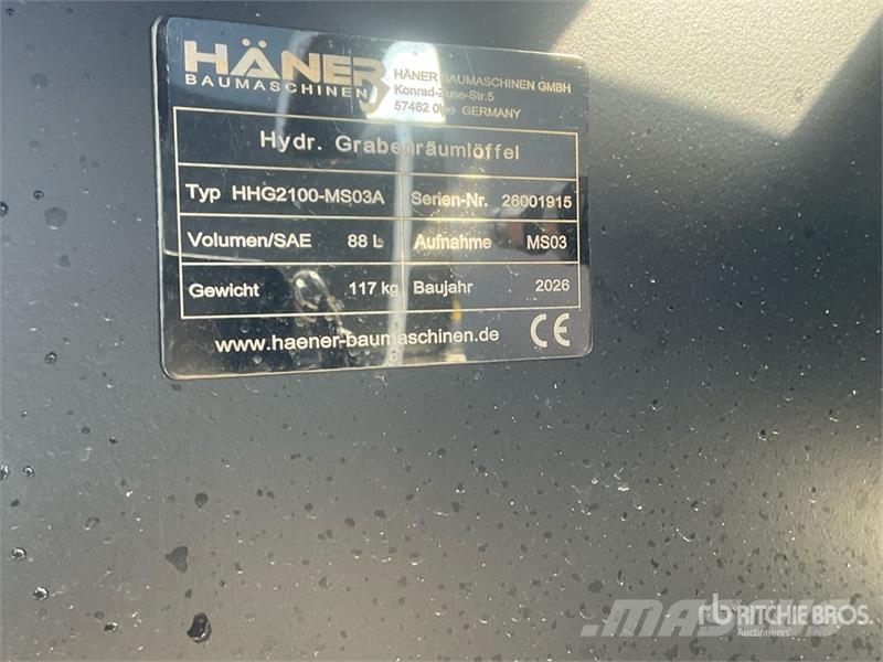  Haener Package Excavator Bucket (Unused) دلاء