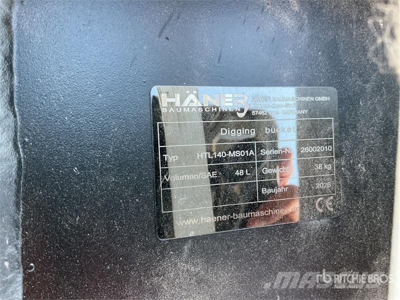 Haener Package of Excavator Bucket (Unused) 鏟斗