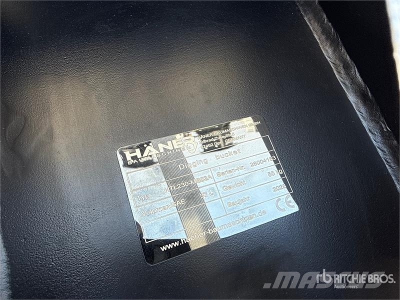 Haener Package of Excavator Bucket (Unused) دلاء