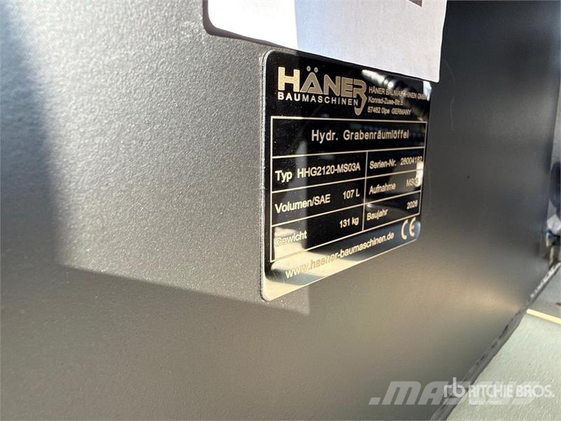 Haener Package of Excavator Bucket (Unused) دلاء