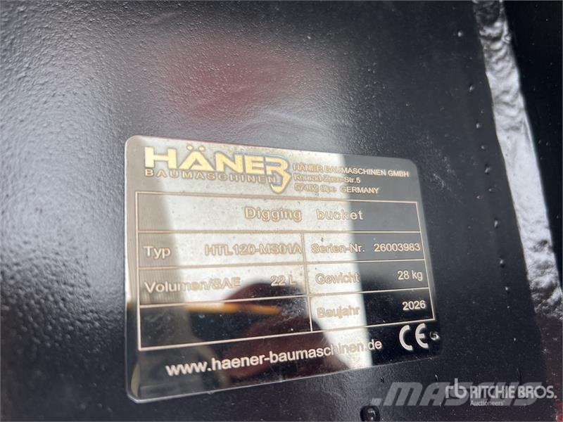Haener Package of Excavator Bucket (Unused) Benne