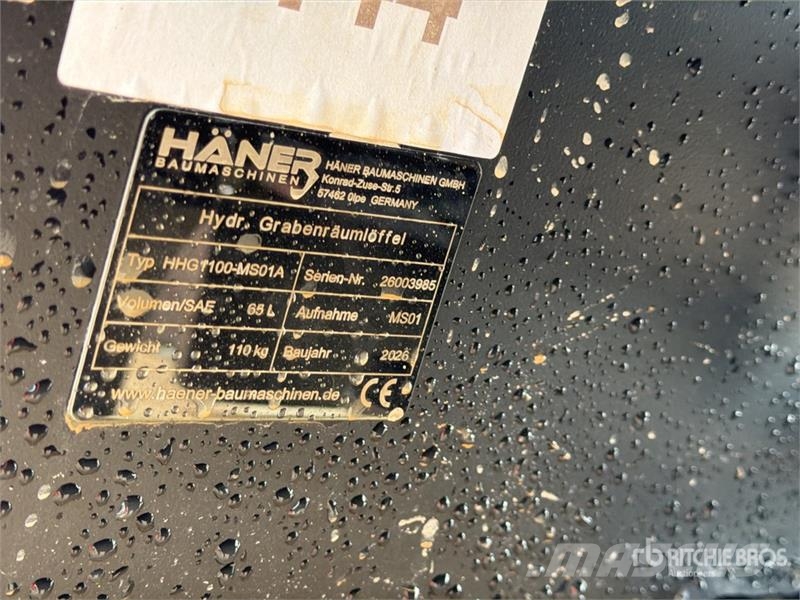 Haener Package of Excavator Bucket (Unused) Godet