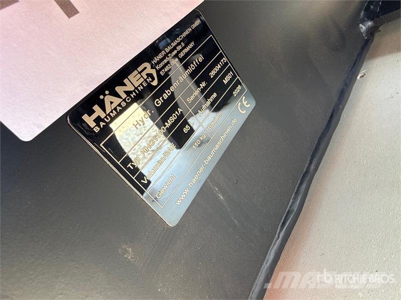 Haener Package of Excavator Bucket (Unused) دلاء