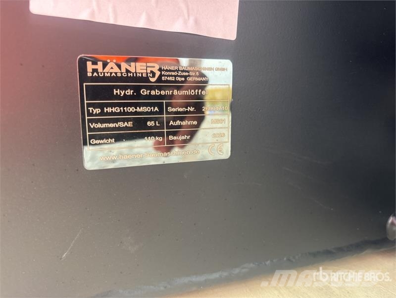 Haener Package of Excavator Bucket (Unused) دلاء