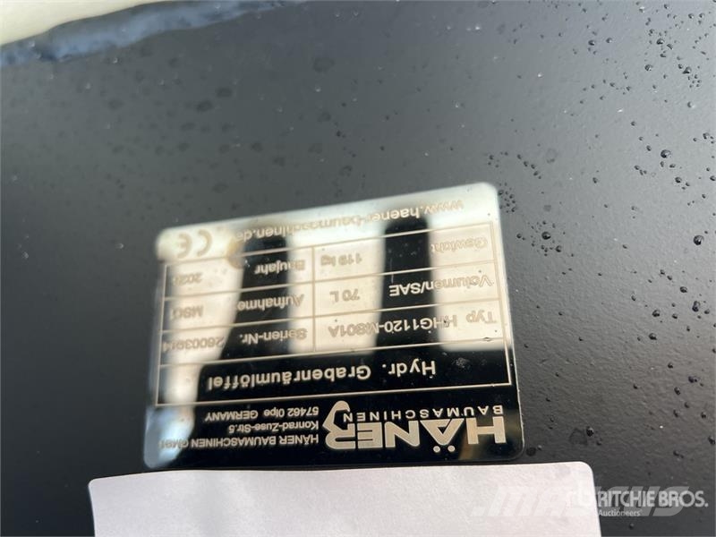 Haener Package of Excavator Bucket (Unused) Benne