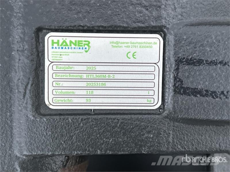Haener Qte De Godets (Non Utilise) Qty Of Excavato Godet