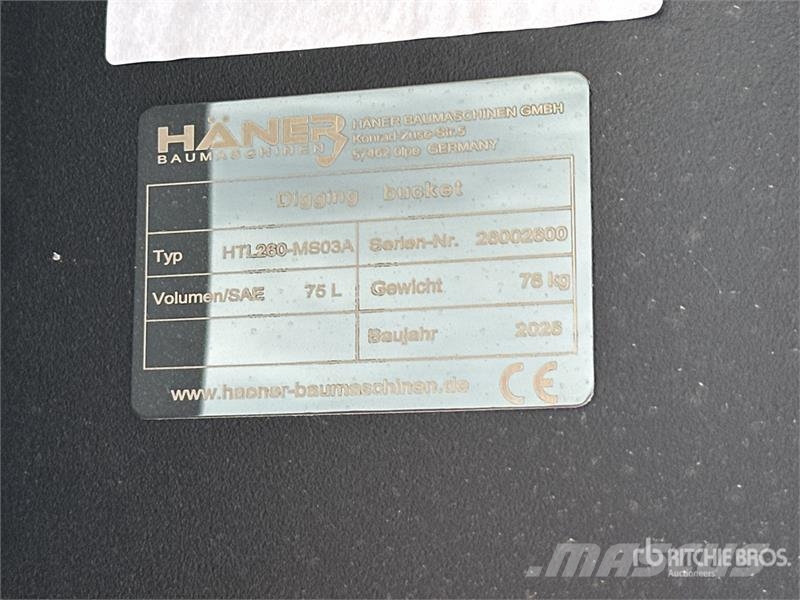  Haener Qte De Godets (Non Utilise) Qty Of Excavato Godet