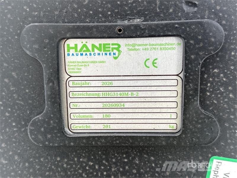 Haener Qte De Godets (Non Utilise) Qty Of Excavato Godet