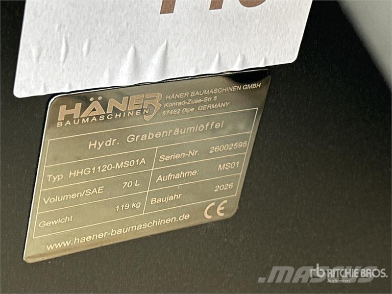 Haener Qte De Godets (Non Utilise) Qty Of Excavato Godet