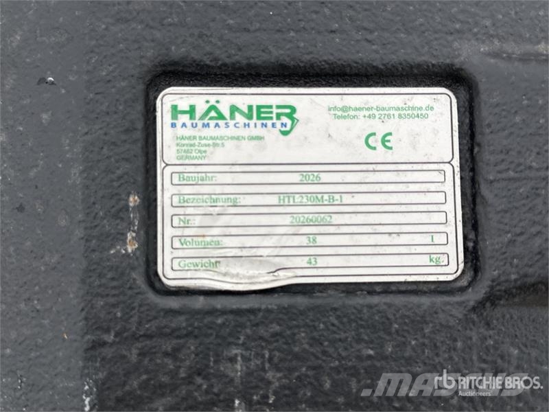 Haener Qte De Godets (Non Utilise) Qty Of Excavato Godet