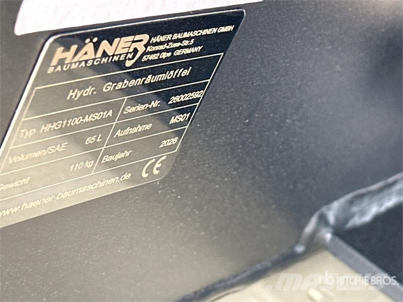  Haener Qte De Godets (Non Utilise) Qty Of Excavato Godet