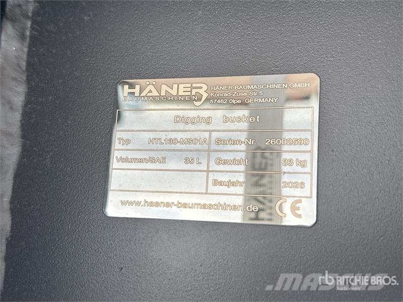Haener Qte De Godets (Non Utilise) Qty Of Excavato Godet