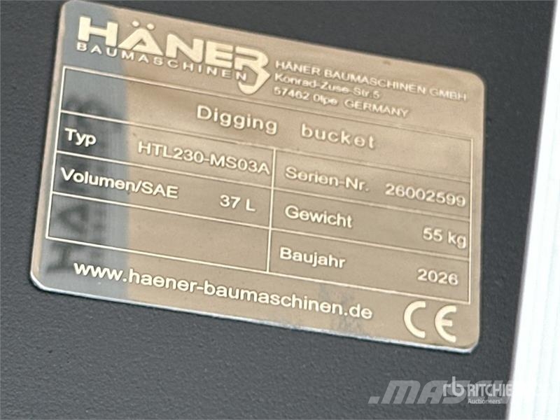  Haener Qte De Godets (Non Utilise) Qty Of Excavato Godet