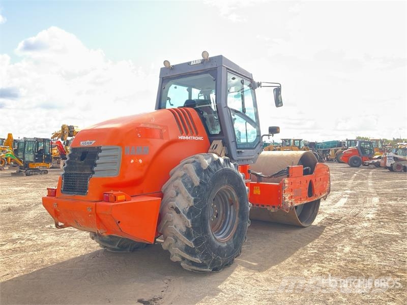 Hamm 3412HT Smooth Drum Compactor Valjci sa jednim bubnjem