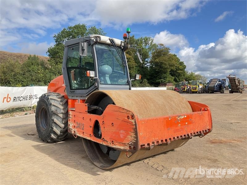 Hamm 3412HT Smooth Drum Compactor Valjci sa jednim bubnjem