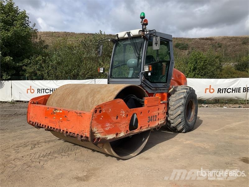 Hamm 3412HT Smooth Drum Compactor Valjci sa jednim bubnjem