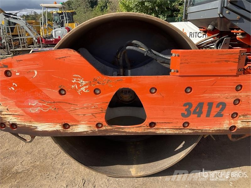 Hamm 3412HT Smooth Drum Compactor Valjci sa jednim bubnjem