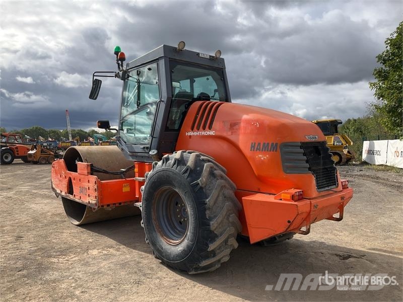 Hamm 3412HT Smooth Drum Compactor Valjci sa jednim bubnjem