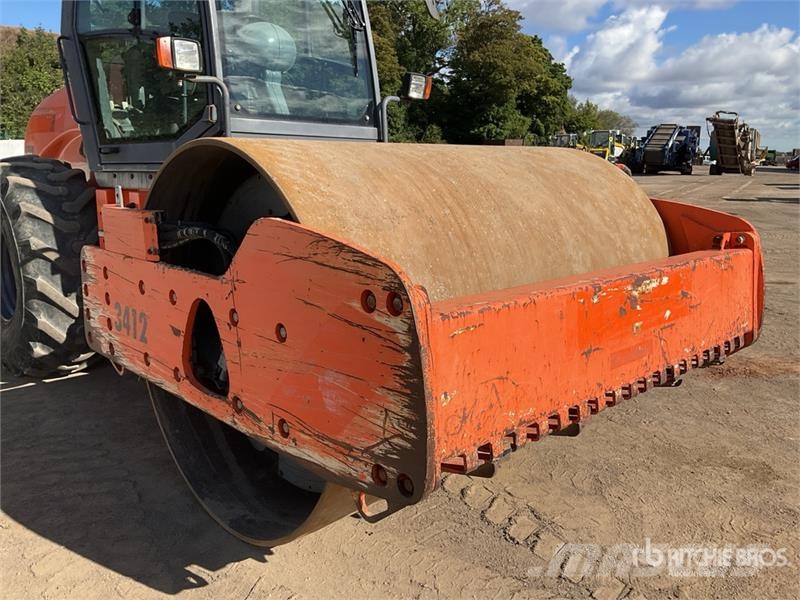 Hamm 3412HT Smooth Drum Compactor Valjci sa jednim bubnjem