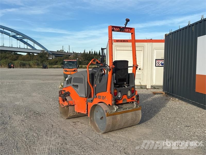 Hamm HD 10C VV Compacteur Vibrant Tandem Double Drum Ro مداحل ثنائية الاسطوانة