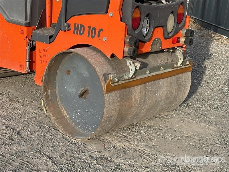 Hamm HD 10C VV Compacteur Vibrant Tandem Double Drum Ro مداحل ثنائية الاسطوانة