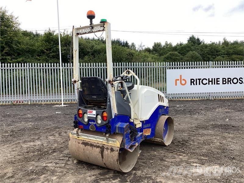 Hamm HD10CVV Double Drum Roller Twin drum rollers