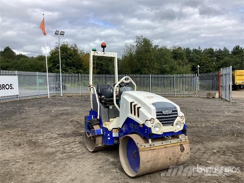 Hamm HD10CVV Double Drum Roller Twin drum rollers