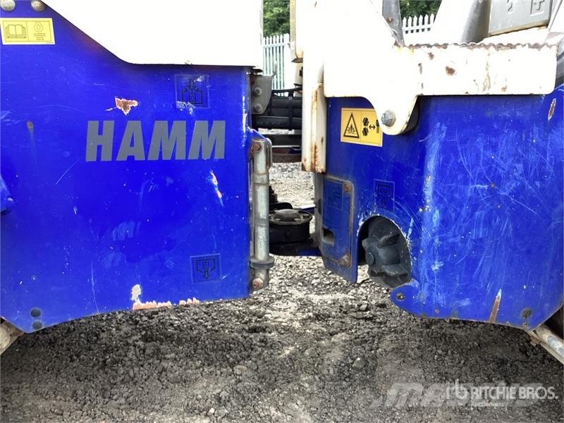 Hamm HD10CVV Double Drum Roller Twin drum rollers