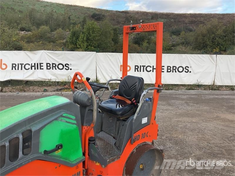 Hamm HD10CVV Double Drum Roller Twin drum rollers