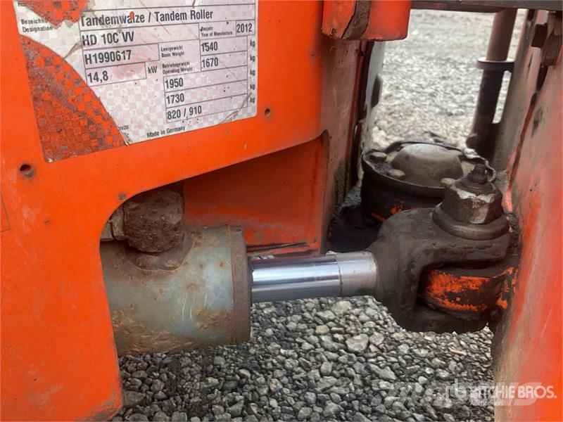Hamm HD10CVV Double Drum Roller Dvojni valjarji