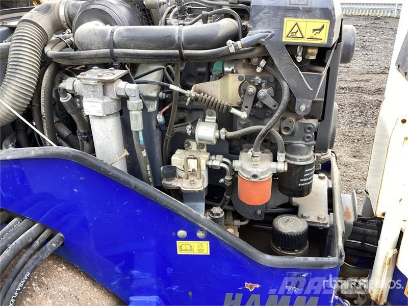 Hamm HD10CVV Double Drum Roller Twin drum rollers