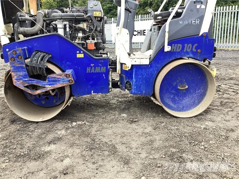 Hamm HD10CVV Double Drum Roller Twin drum rollers