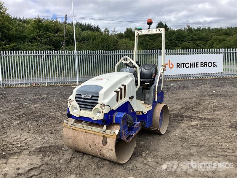Hamm HD10CVV Double Drum Roller Twin drum rollers