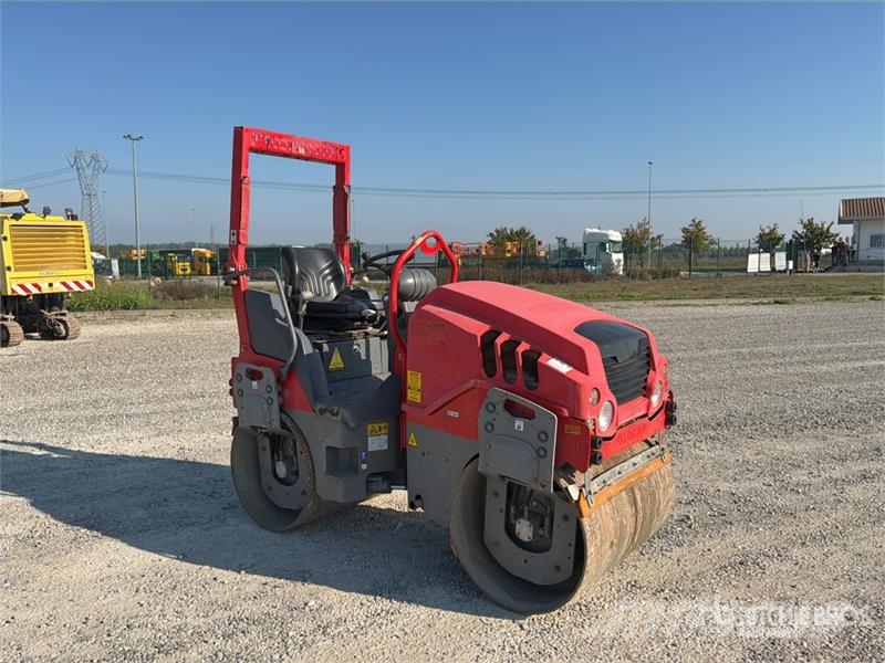 Hamm HD10VV Double Drum Roller Valjci sa duplim bubnjem