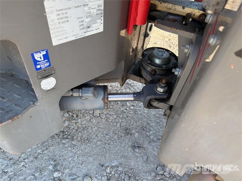 Hamm HD10VV Double Drum Roller Valjci sa duplim bubnjem
