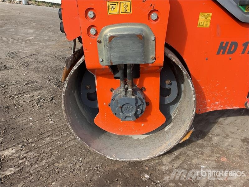 Hamm HD12 Double Drum Roller Divvalču grunts veltņi