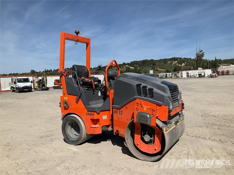 Hamm HD12VT Compacteur Combination Roller Rouleaux monocylindre