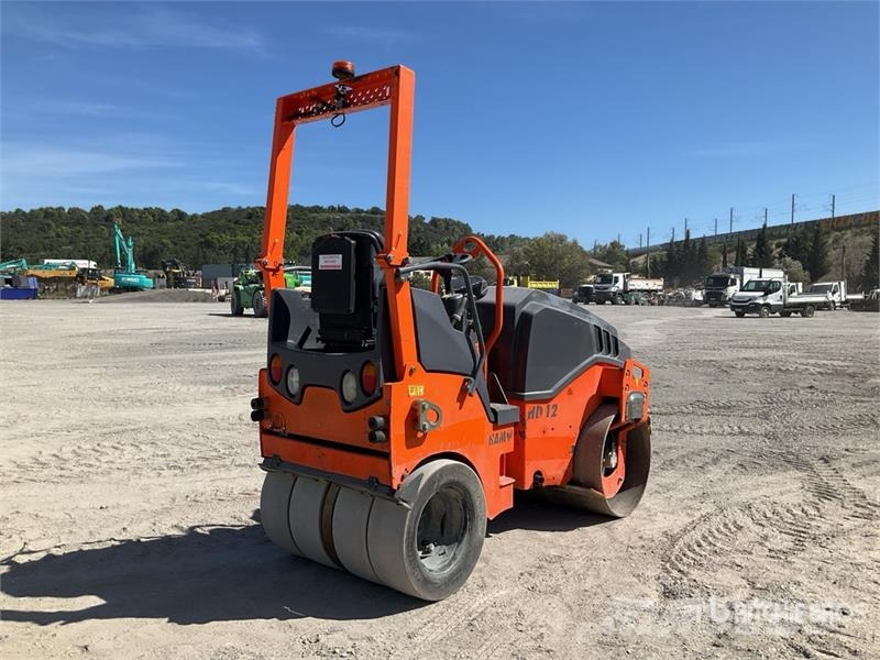 Hamm HD12VT Compacteur Combination Roller Rouleaux monocylindre