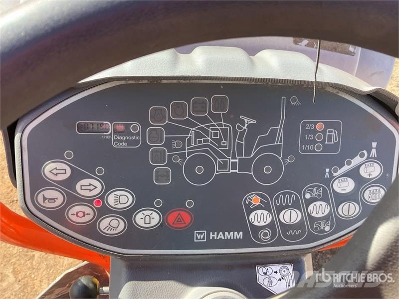 Hamm HD12VV Double Drum Roller Twin drum rollers